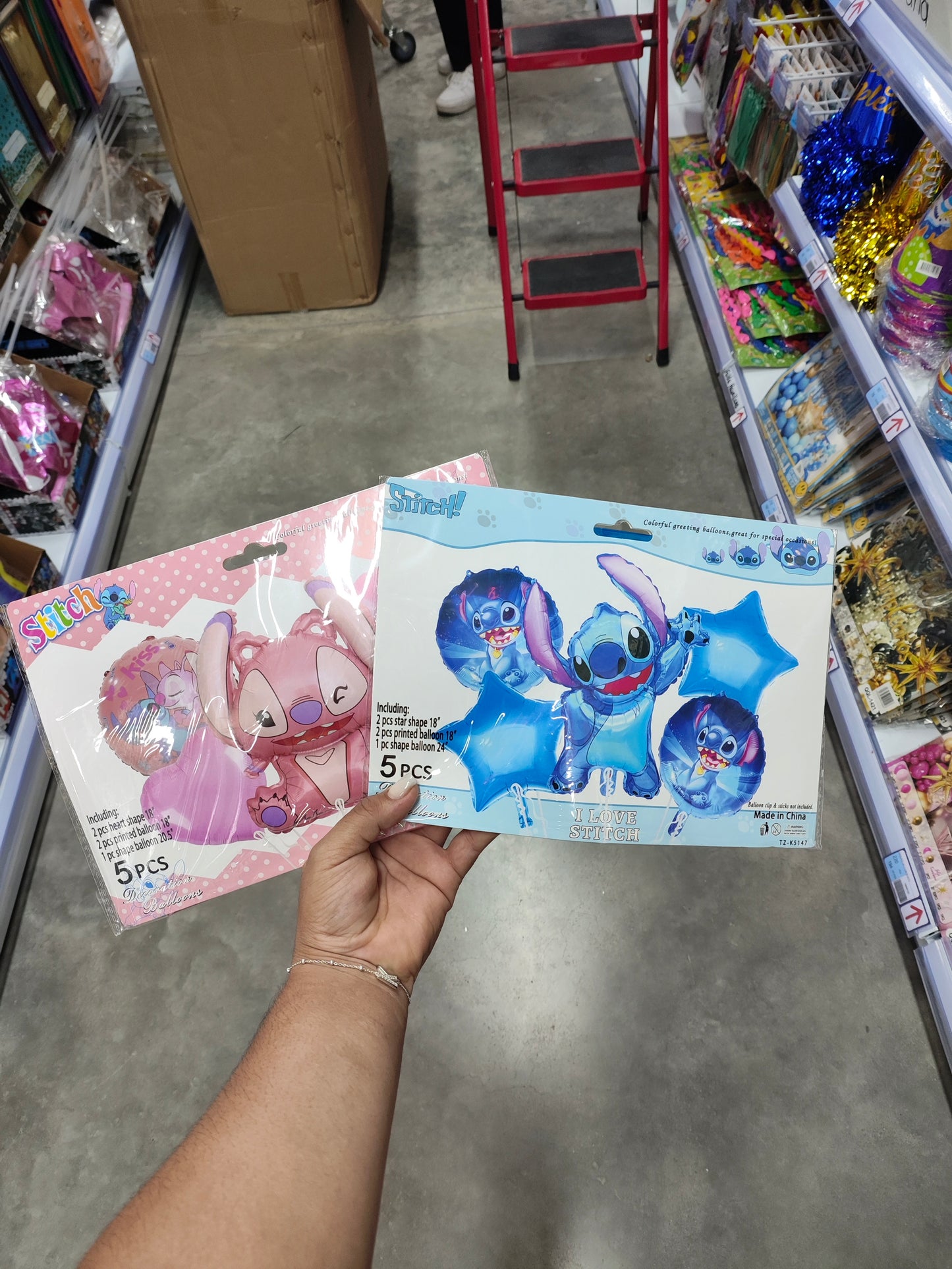 Set De Globos De Stitch