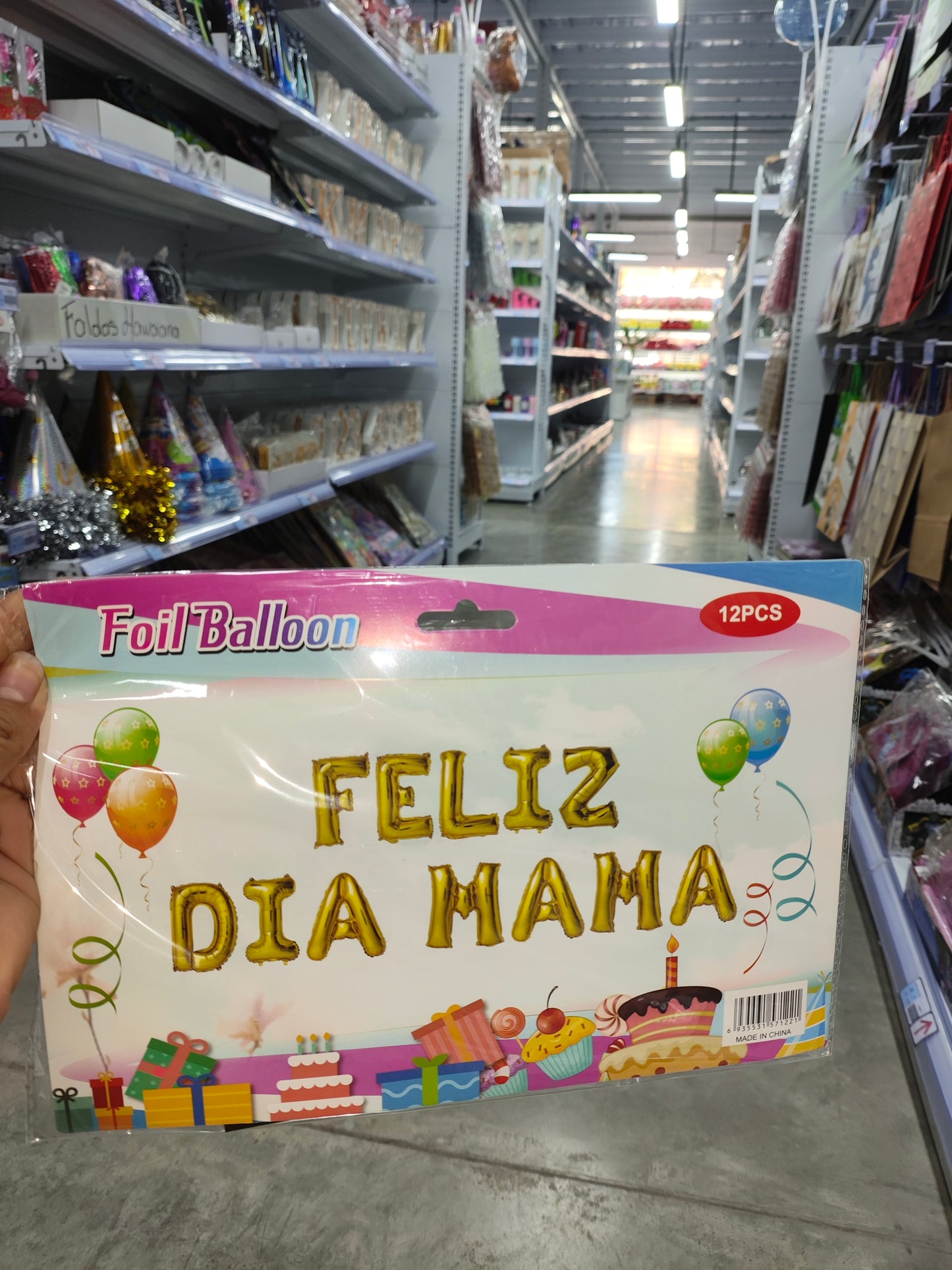 Set globo feliz dia mamá