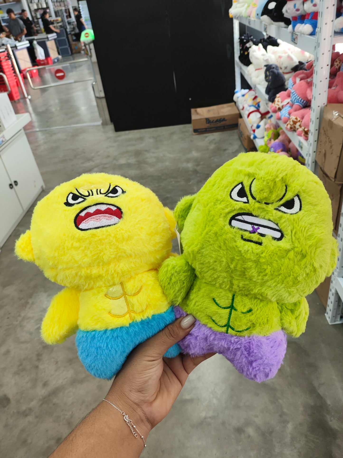 JGTE/Peluche Enojado