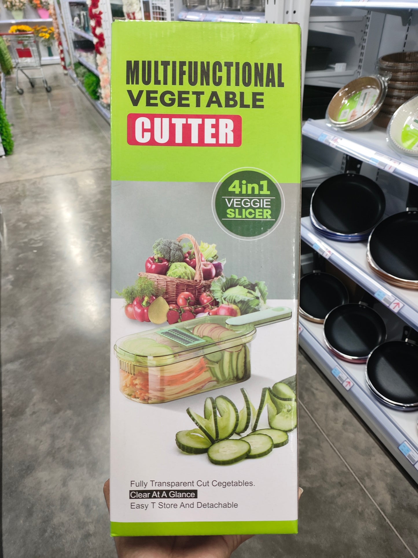 Vegetal cutter 4IN1
