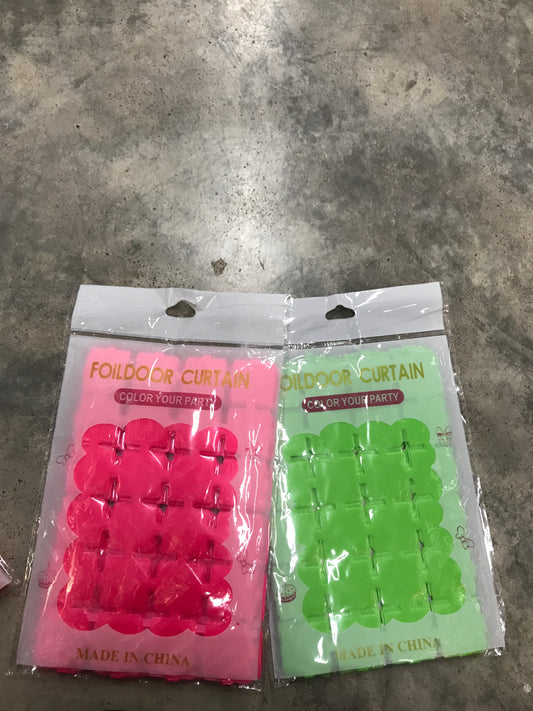 Cortina Para fiesta