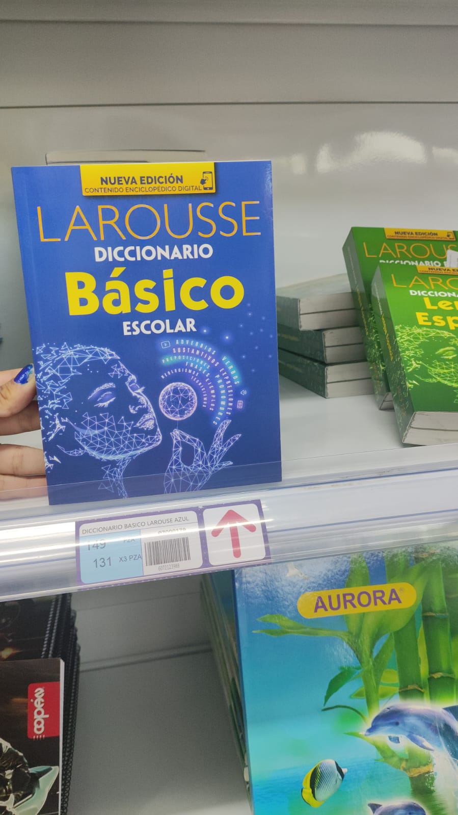 Diccionario básico Larousse azul