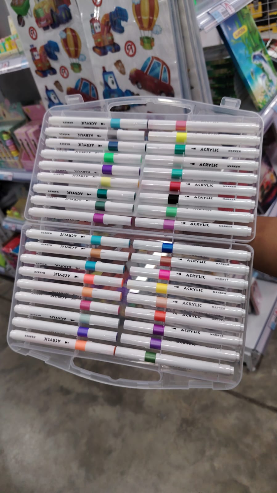 Marcadores acrílico 36 pcs