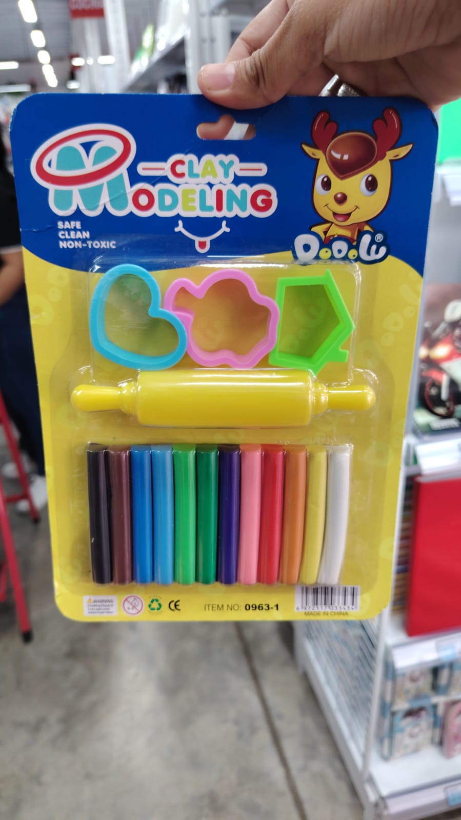 Plastilina 17 pcs con herramientas