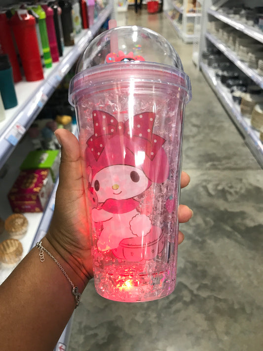 Vaso kuromi con luz