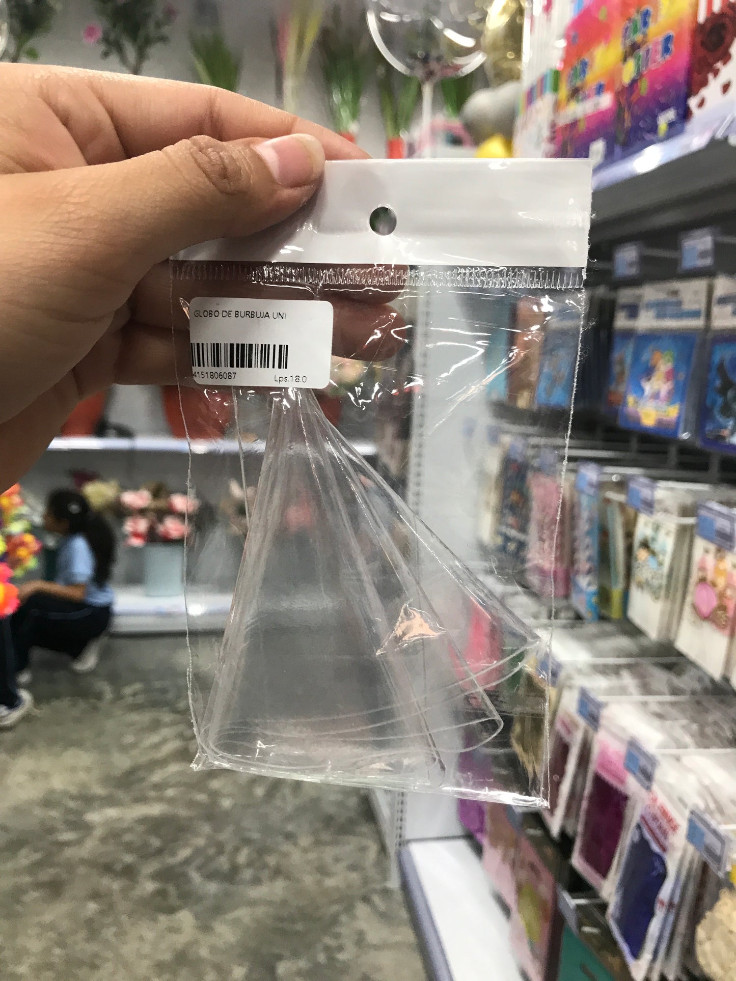 Globo de burbuja uni