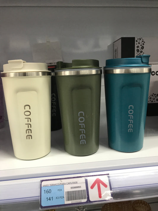 Vaso térmico para café