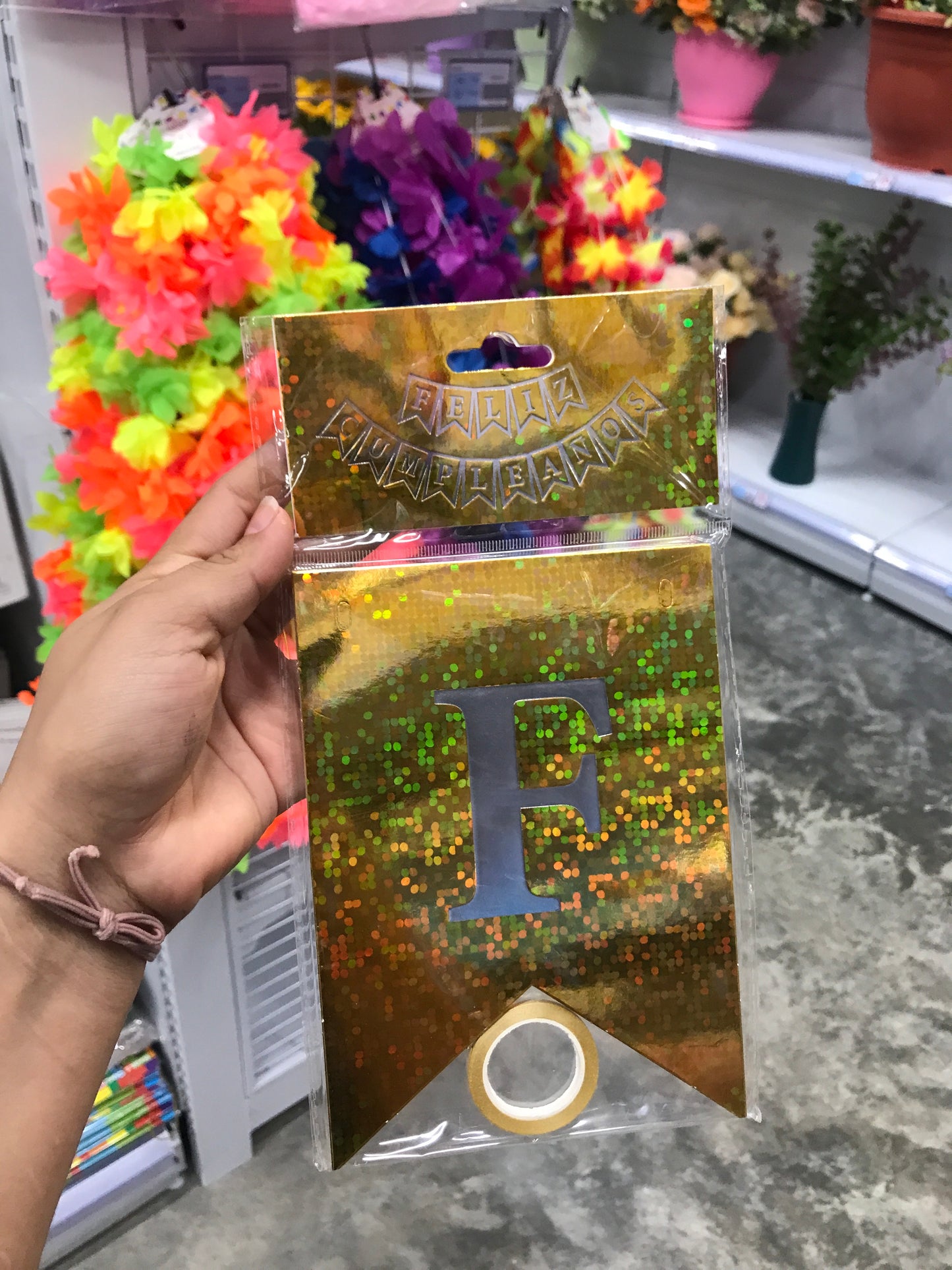 Banderín/papel/feliz cumpleaños /brillante