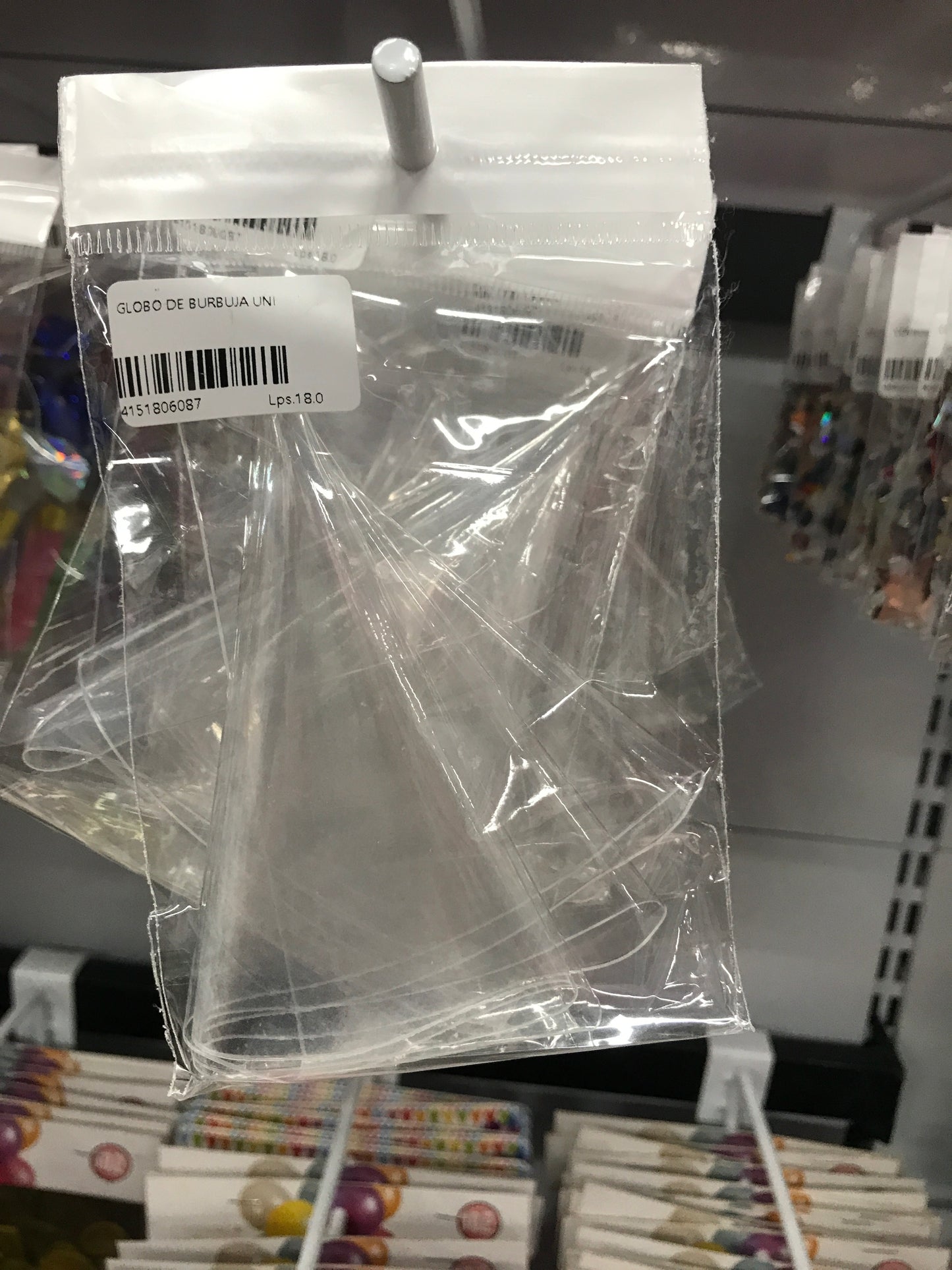 Globo de burbuja uni