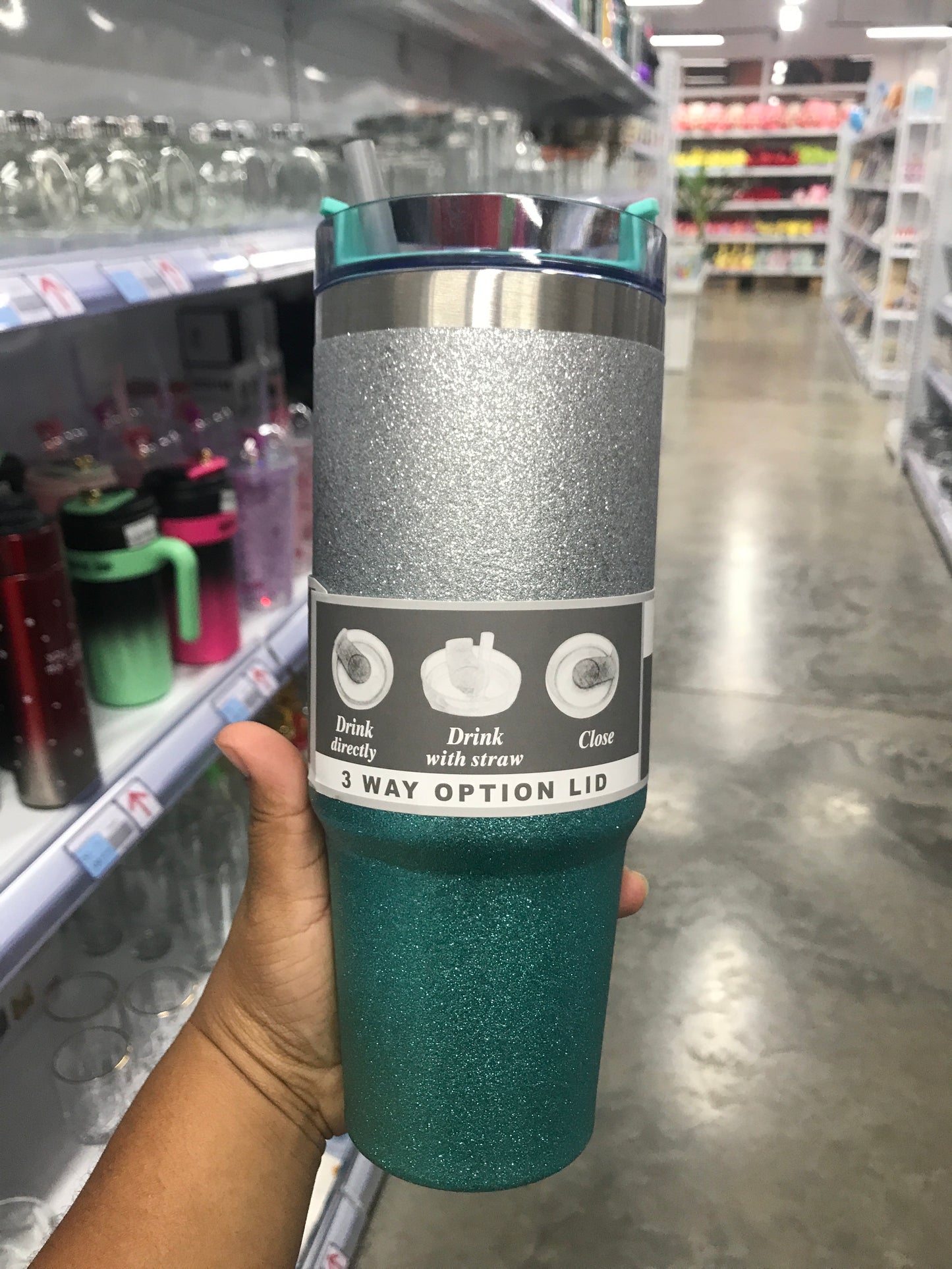 Vaso termo brillante