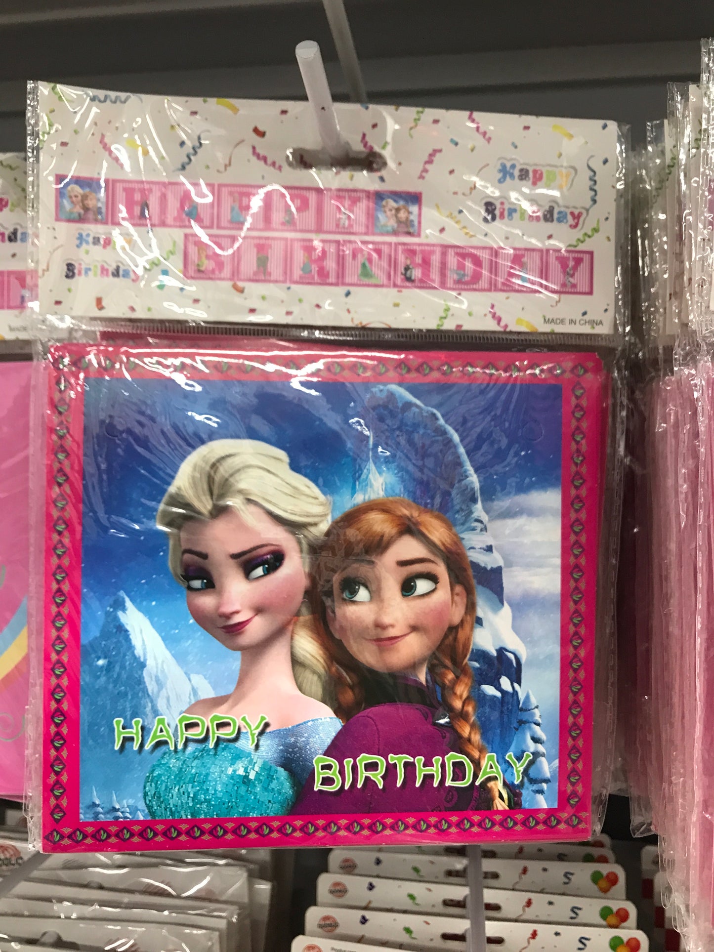 Banderas de cumpleaños