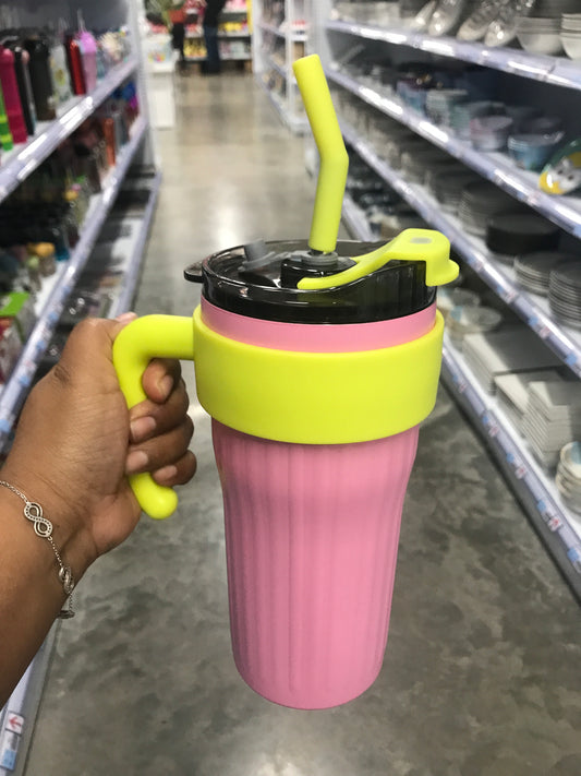 Vaso térmico pajilla