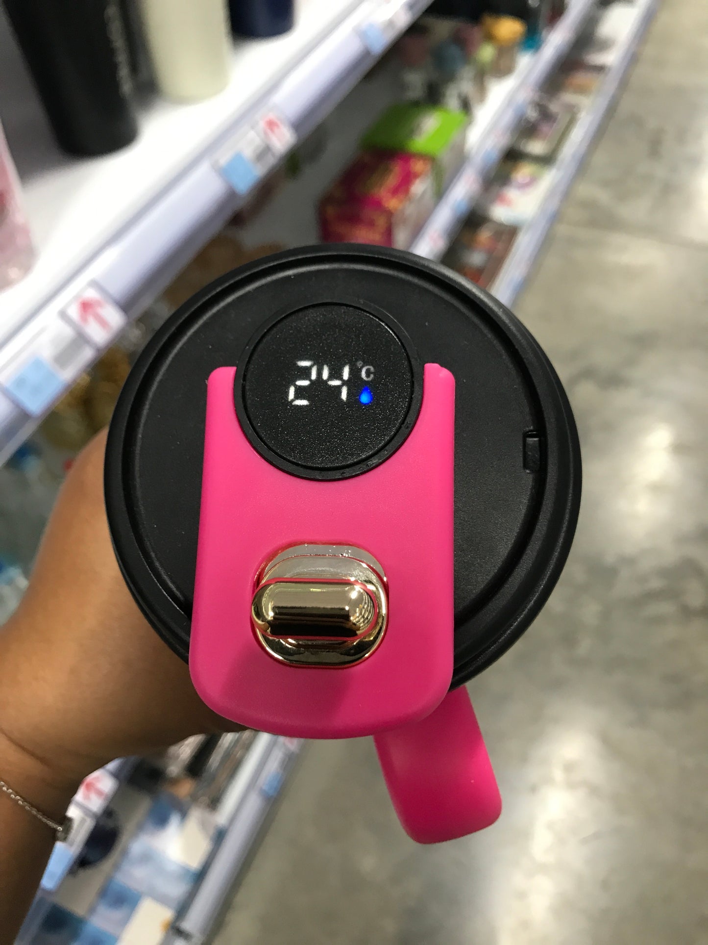 Vaso térmico termómetro digital