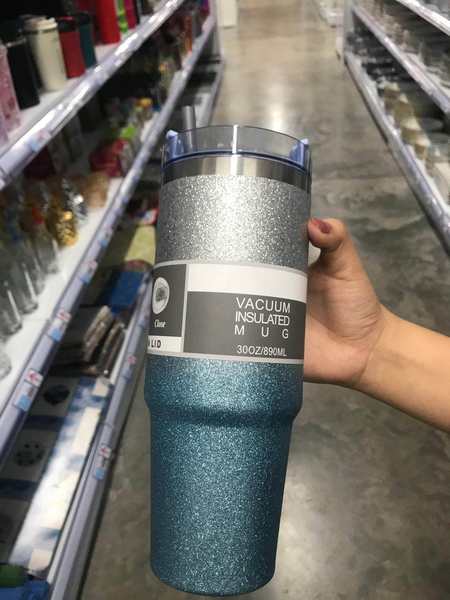 Vaso termo brillante