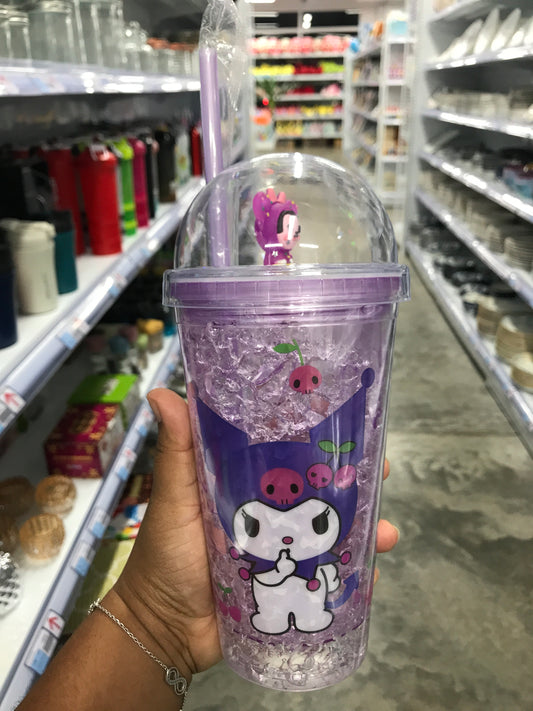 Vaso kuromi con luz