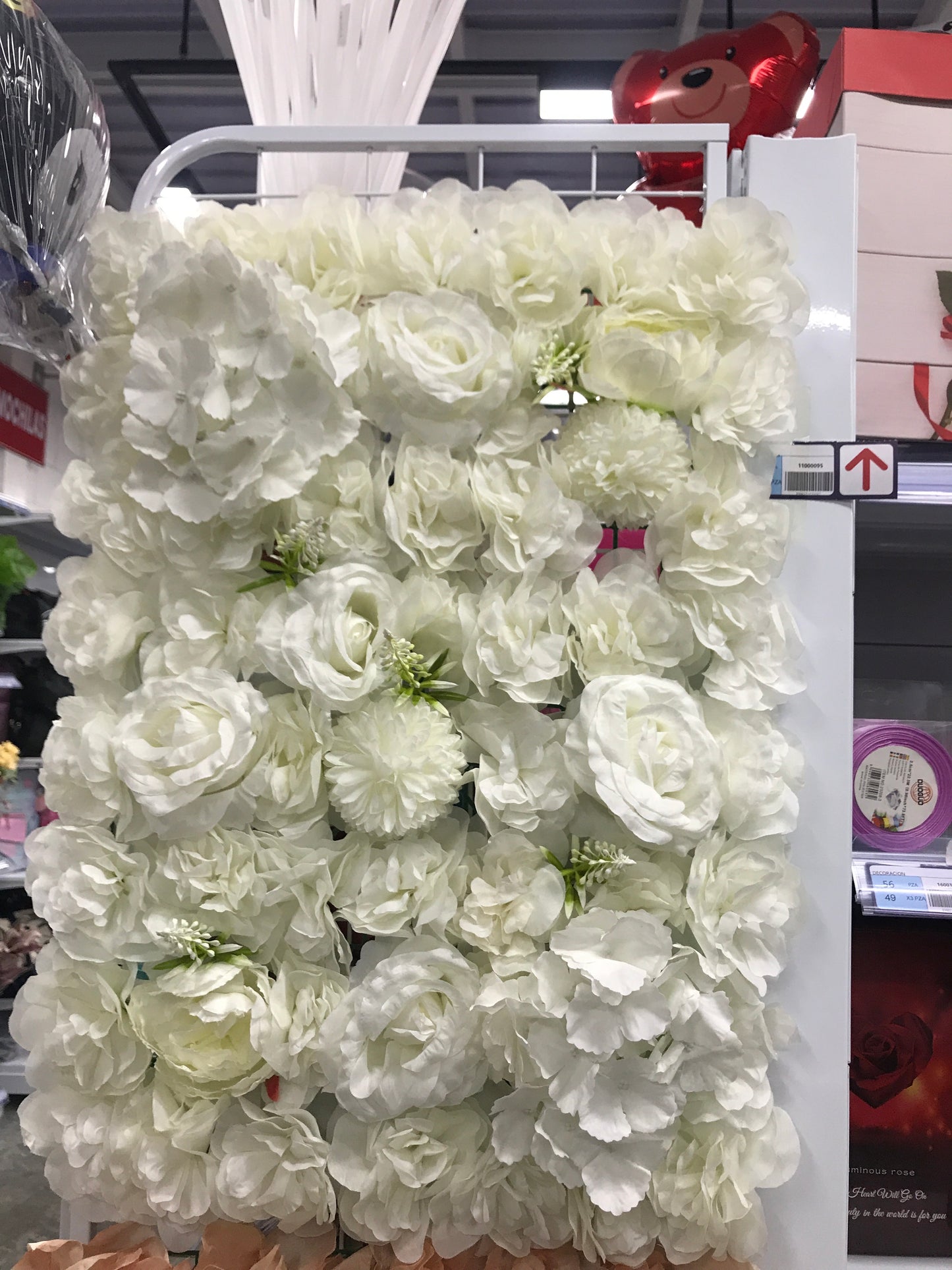 Césped de flores