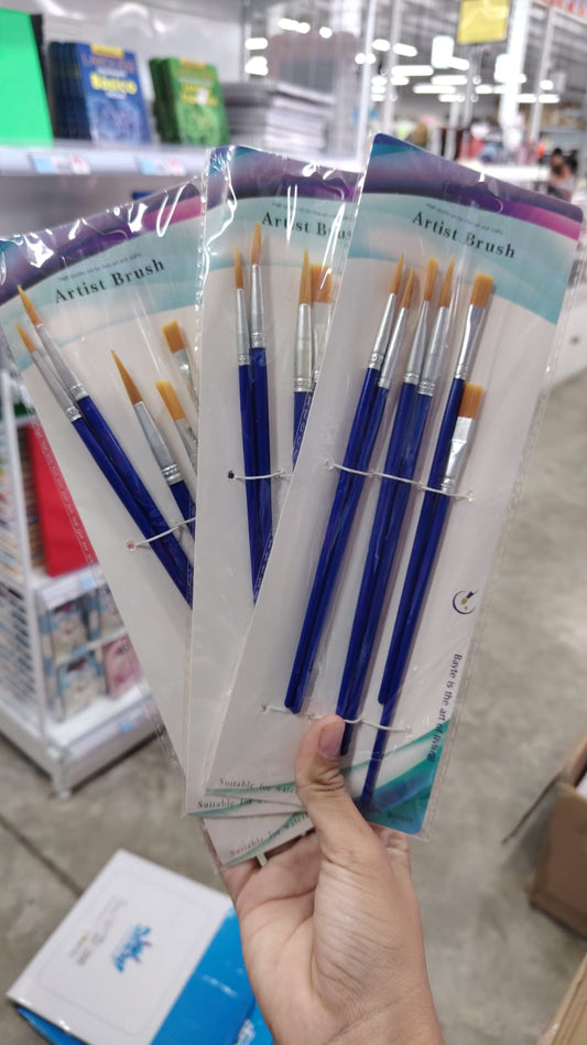 Pinceles 6 pcs