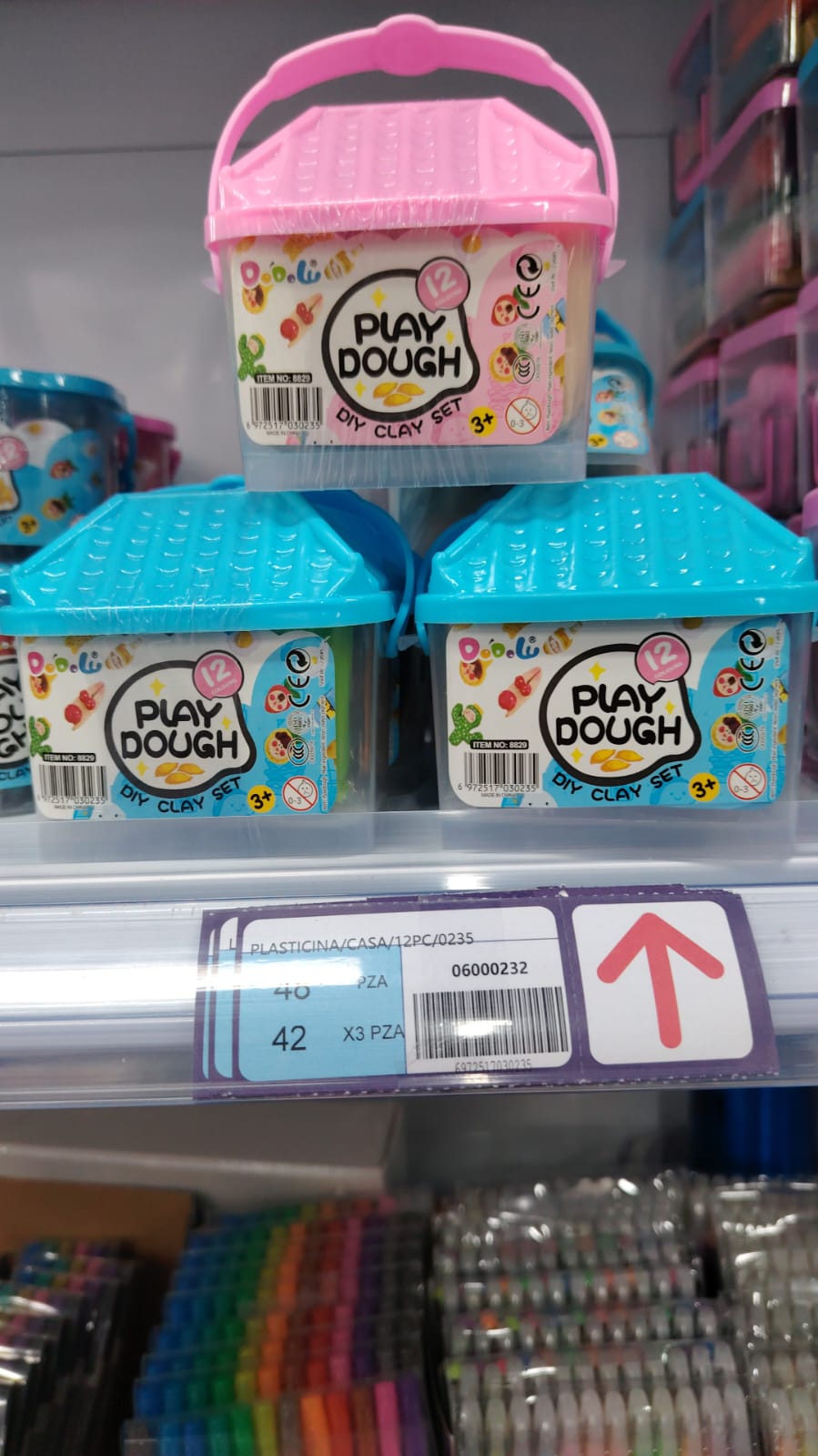 Plastilina casa 12 pcs