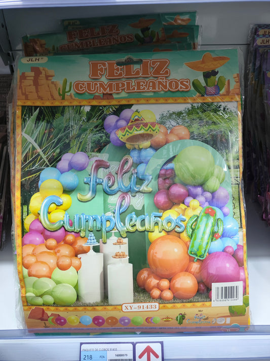 Paquete de globos