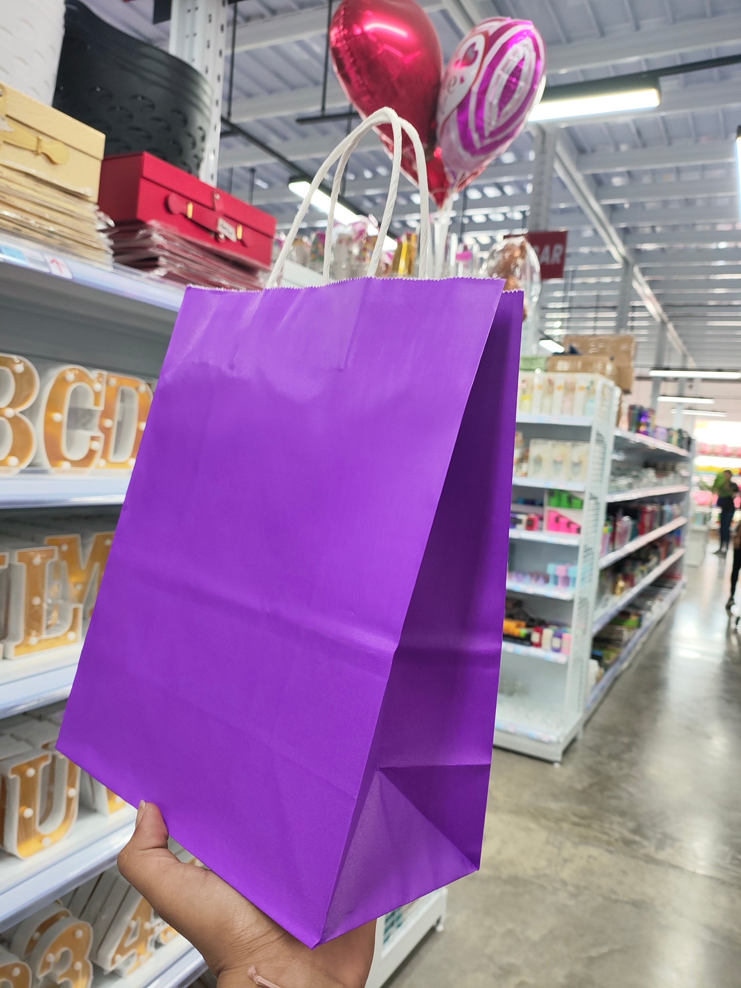 Bolsa de papel mediana
