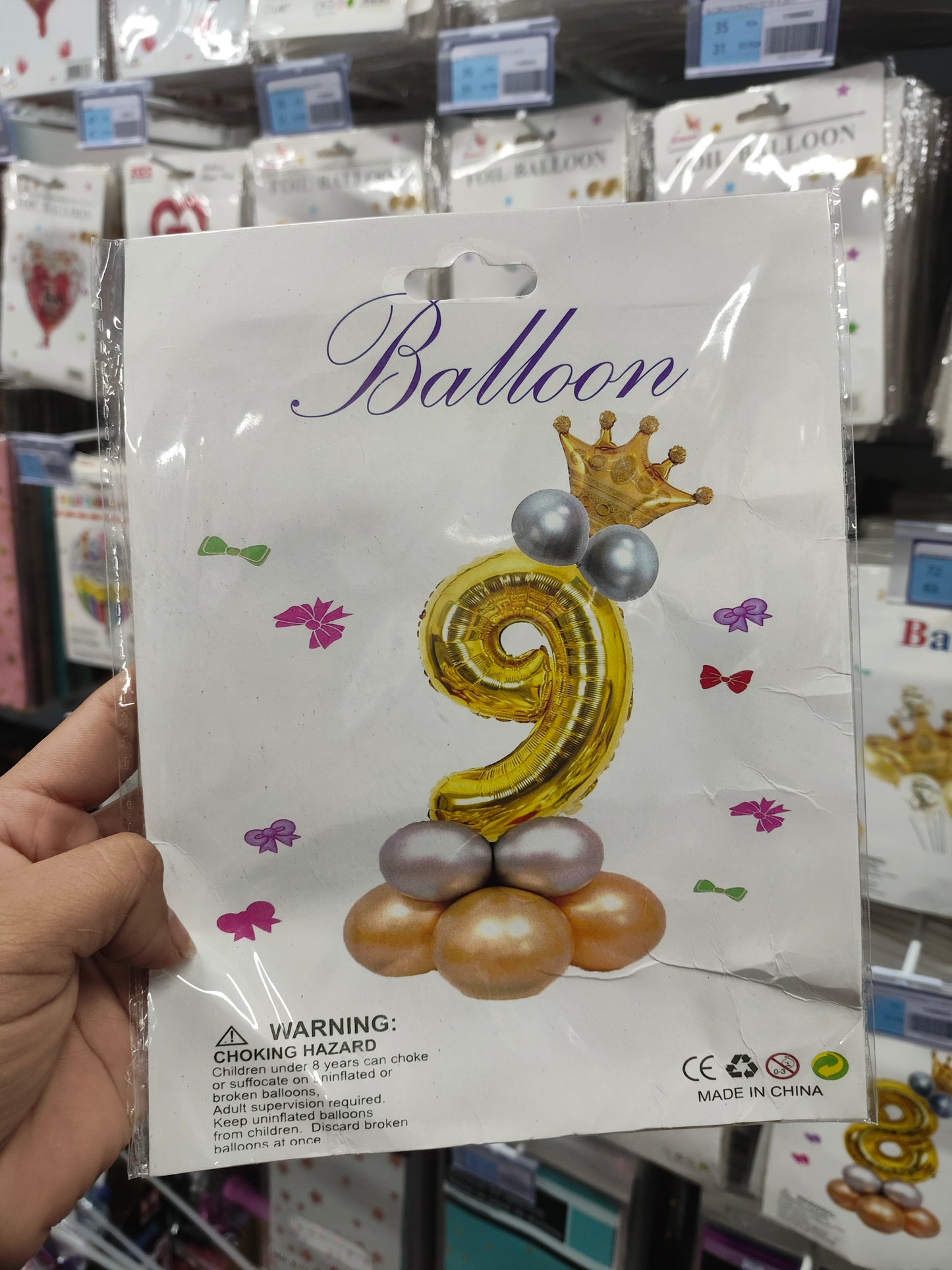 Globo/dorado/corona