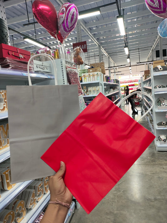 Bolsa de papel mediana
