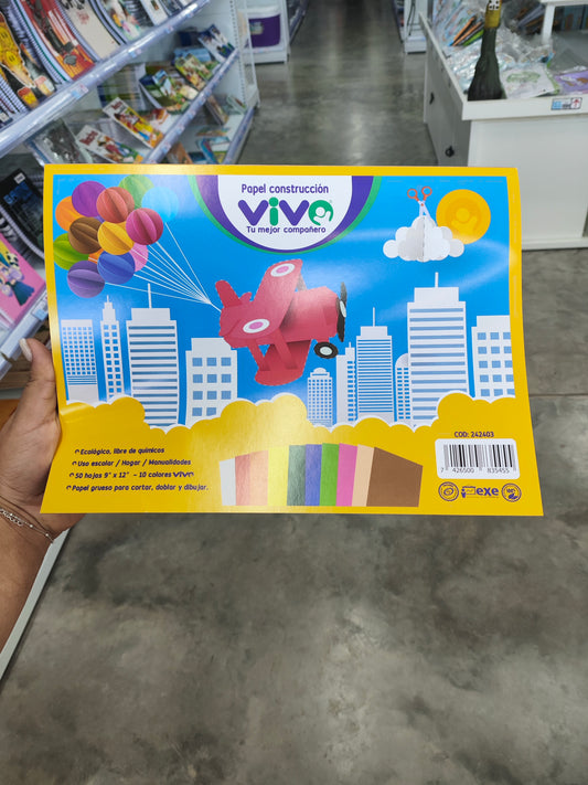 Block Construcción Vivo 50Hojas